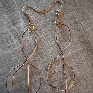 Music note earrings